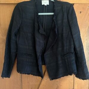 LOFT Women's Black Jacket/Blazer Sz 4